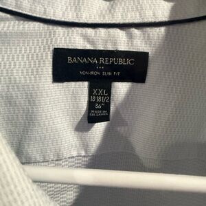 Banana Republic Non-Iron Slim Fit Men's Shirt